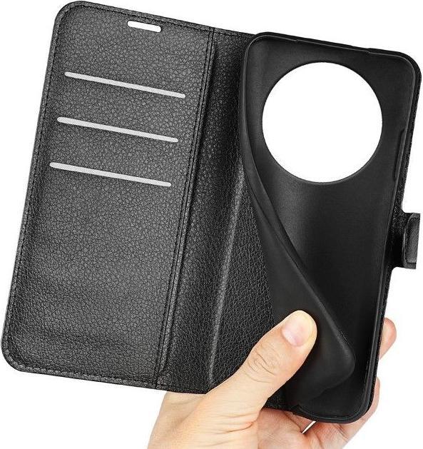 Actual product image MU Classic Litchi Leather Bookcover Series (Xiaomi Redmi A3)