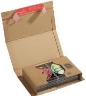 Colompac CP020.04 Flexible wrap-around packaging made of corrugated board, 251 x 165 x 60 mm, brown (20 x)