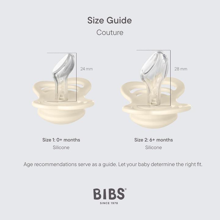 Immagine prodotto Bibs 4er-Pack Schnuller, kiefergerecht, BPA-frei, Grösse 1 (4 x, fino a 6 M.)