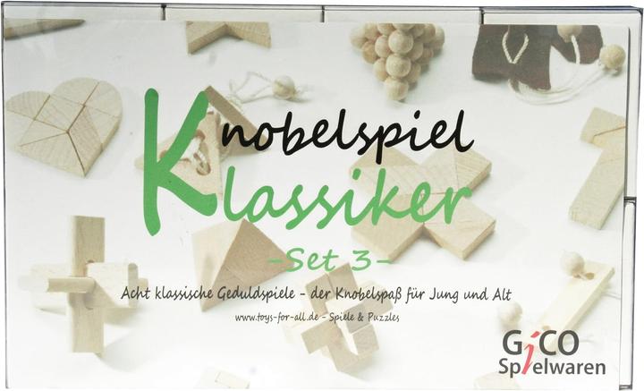 Produktbild Gico Knobelspiel Klassiker Set