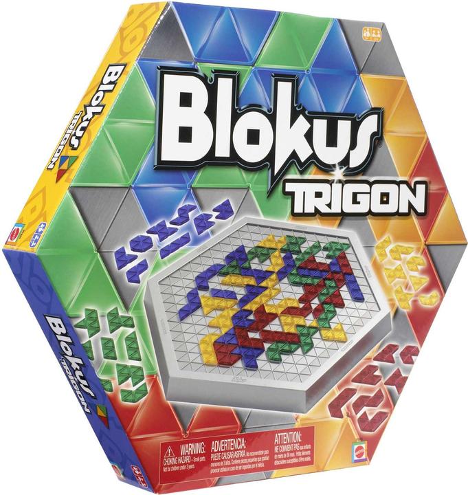 Actual product image Mattel Games Blokus Trigon Game (Multilingual)