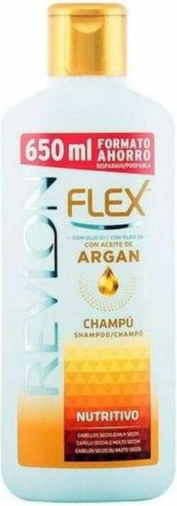 Revlon Professional FLEX KERATIN shampoo nourishing argan oil 650 ml (650 ml, Flüssiges Shampoo)