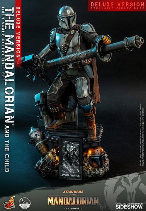 Produktbild Hot Toys Star Wars – The Mandalorian “The Mandalorian & The Child” Deluxe 1/4 Actionfiguren
