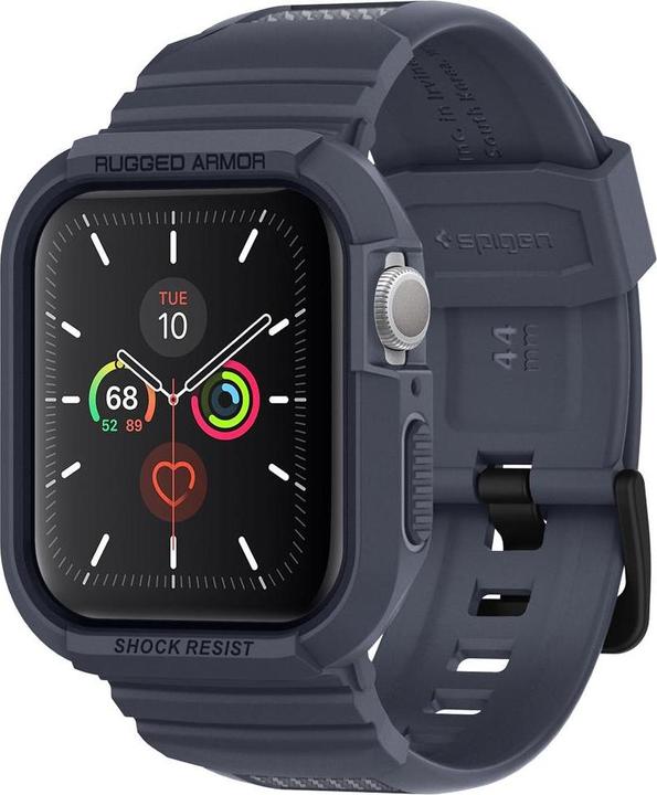 Actual product image Spigen RUGGED ARMOR "PRO" Apple Watch 4 / 5 / 6 / 7 / 8 / SE (44 / 45 MM) CHARCOAL GRAY