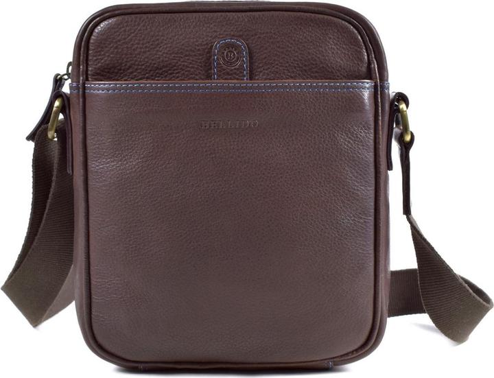 Miguel Bellido Ledertasche mit Schulterriemen
