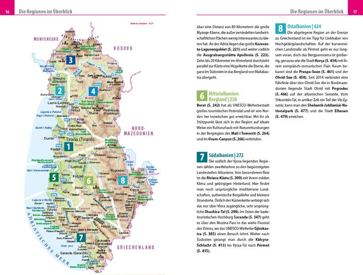 Image du produit Reiseführer Albanien (Allemand, Meike Gutzweiler, 2022)