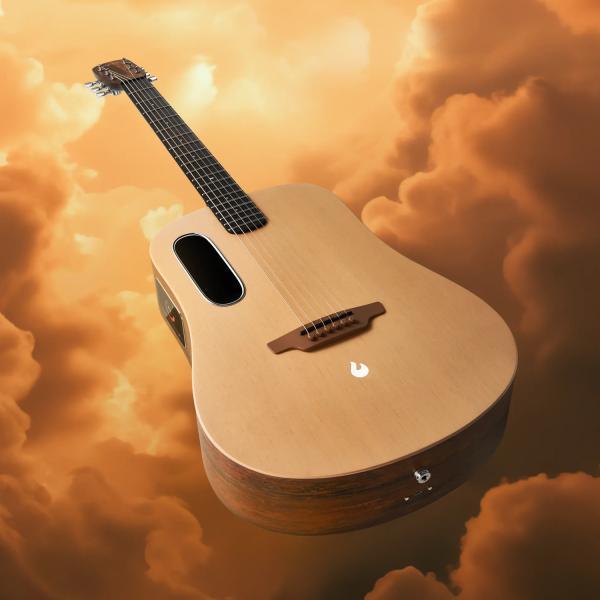 Actual product image Lava Music Guitar ME4 Spruce 41 inch Woodgrain Brown (Acoustic guitar, Spruce top, HPL floor and frames)