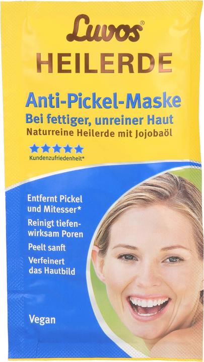 Luvos Heilerde Anti-Pickel-Maske, 15 ml Gesichtsmaske (15 ml)