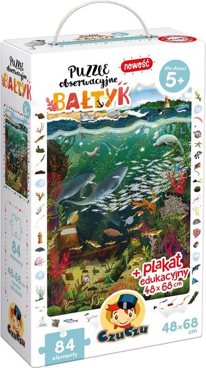 Produktbild Czuczu 5902983490708 puzzle Contour puzzle 84 pc(s) Underwater (84 Teile)