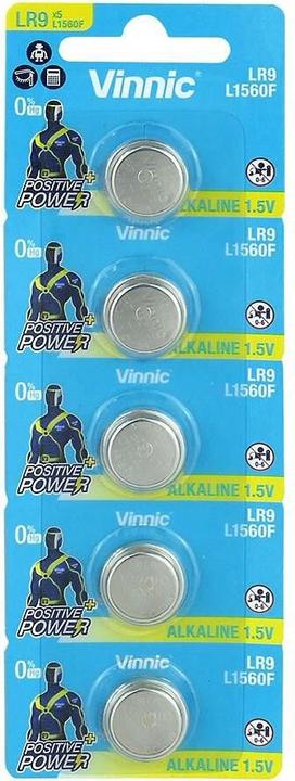 Immagine prodotto Vinnic Potere positivo (5 pz., LR9, 140 mAh)