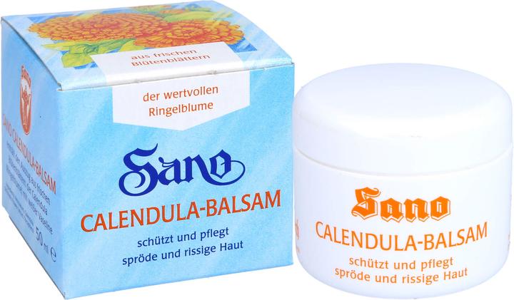 Immagine prodotto Sano Balsamo alla Calendula per pelli screpolate e screpolate, crema da 50 ml (Crema corpo, 50 ml)