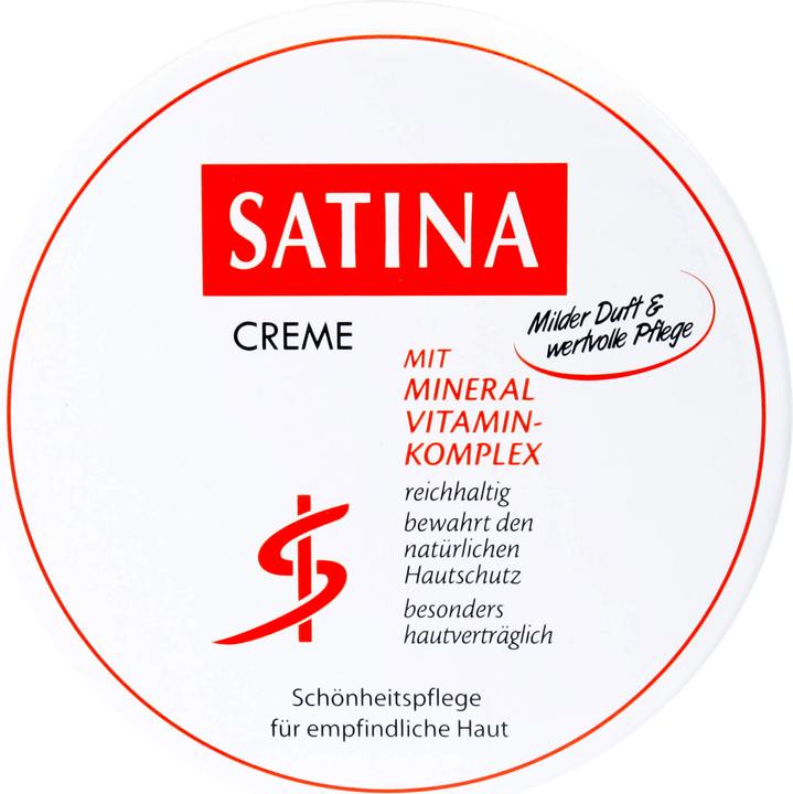 Actual product image Satina Cream Beauty Care for Sensitive Skin, 150 ml Cream (Body cream, 150 ml)