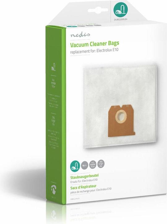 Produktbild Nedis Staubsaugerbeutel Elect rolux E10 (1 x)