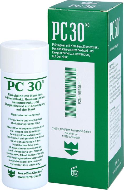 Image du produit Cheplapharm PC 30 Liquide pour peaux sèches et très abîmées, solution de 100 ml (Lotion pour le corps, 100 ml)