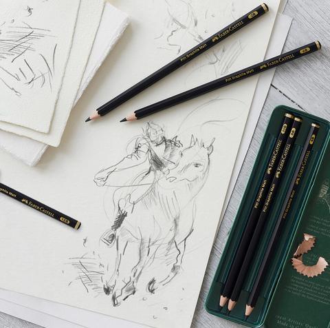 Actual product image Faber-Castell Pitt Graphite 6some (M, 6 x)