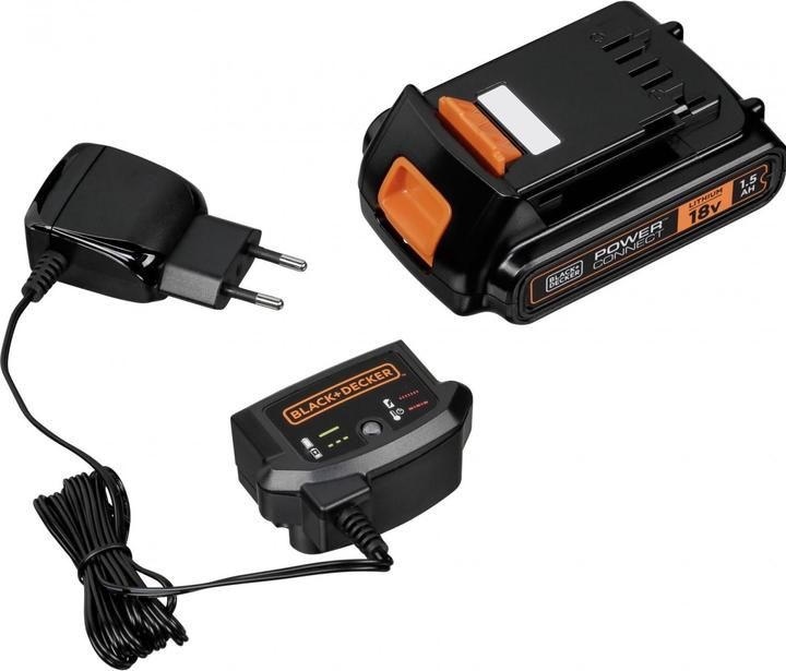 Actual product image Black & Decker Cordless screwdriver drill (Rechargeable battery operated)
