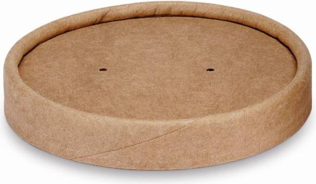 Image du produit Couvercle en carton pour gobelet à soupe (50 x)