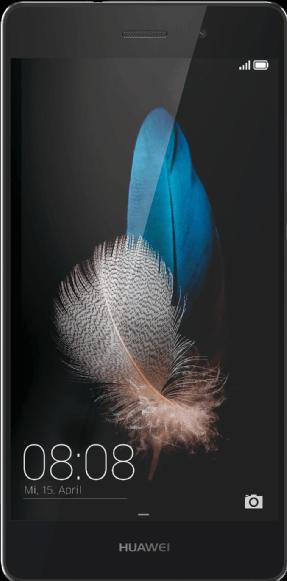 Actual product image Huawei P8 Lite (16 GB, Black, 5", Hybrid Dual SIM, 13 Mpx, 4G)