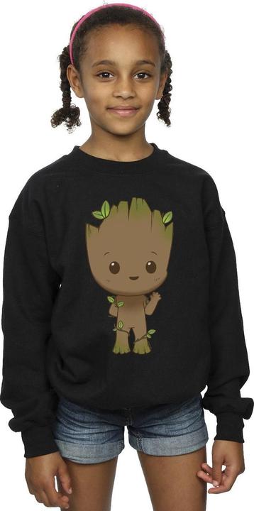 Produktbild I Am Groot Chibi Wave Pose Sweatshirt Mädchen (140, 146)