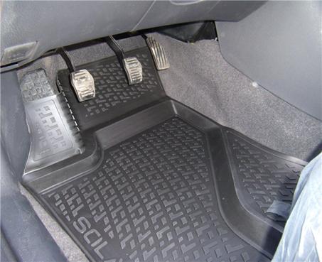Produktbild Sixtol Gummimatten für Nissan Pathfinder IV (R52) (dritte Sitzreihe) (12-) (3D)