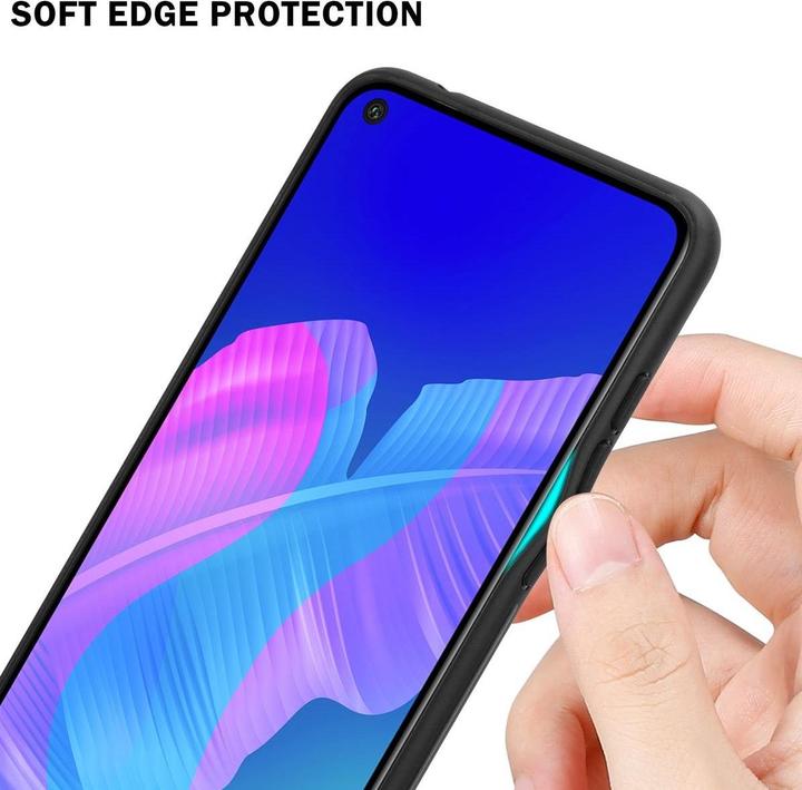Actual product image Cadorabo TPU 2 colors glass cover (Huawei P40 Lite E)