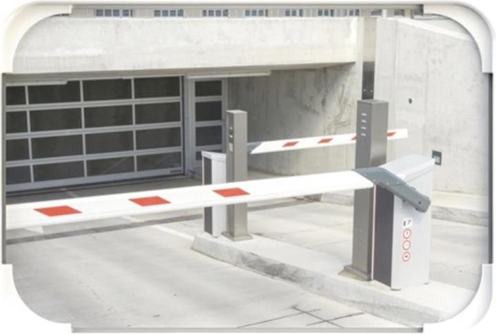 Produktbild Dancop Verkehrsspiegel H400xB600mm Kunststoff,weiss 15m