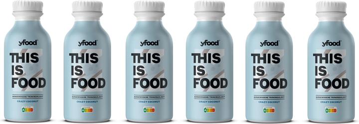 YFood Trinkmahlzeit Crazy Coconut (Kokos, 6 x)