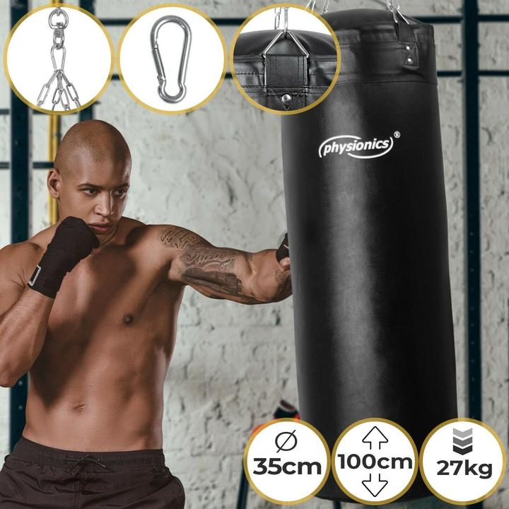 Image du produit Physionics Sac de frappe 100cm rempli (110 cm, 28.60 kg)
