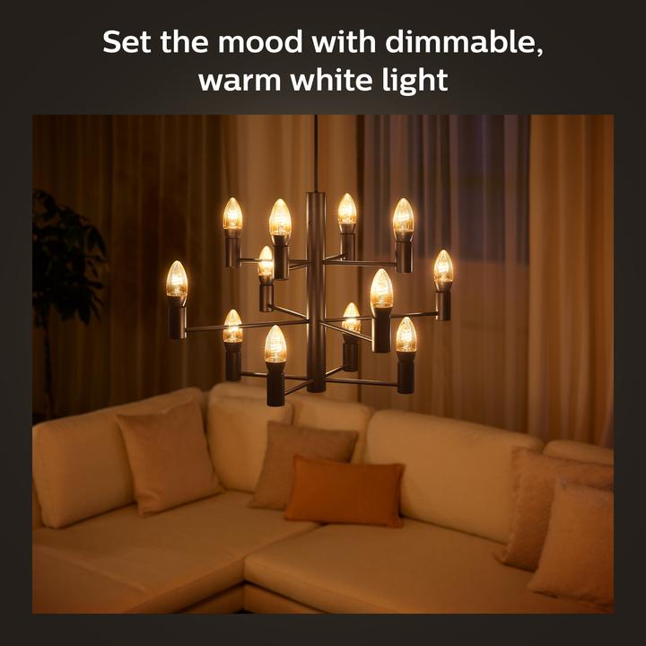 Produktbild Philips Hue White (E14, 4.50 W, 300 lm, 1 x, G)