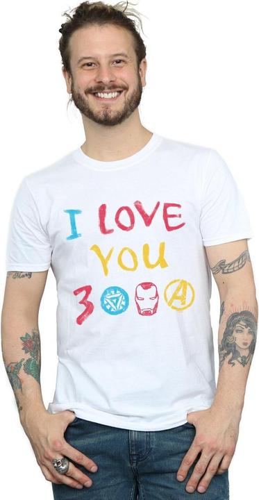 Produktbild Avengers Endgame I Love You 3000 Crayons TShirt (5XL)