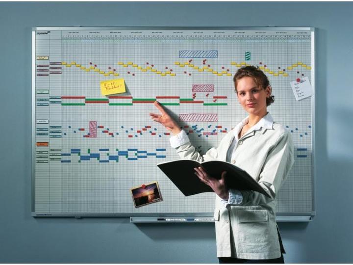 Produktbild Legamaster Magnethaftendes Whiteboard Jahresplaner 75 x 150 cm (75 x 150 cm)