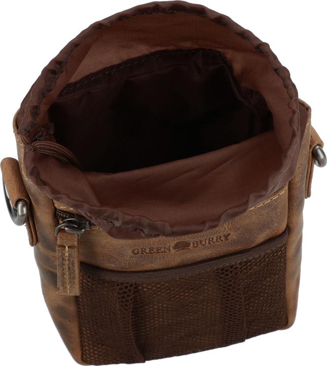Actual product image Greenburry Vintage Mini Bag Umhängetasche Leder 13 cm
