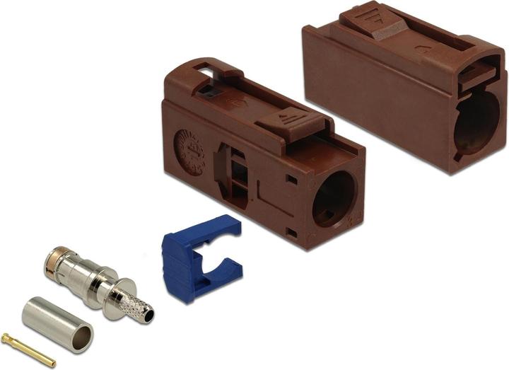 Immagine prodotto Delock FAKRA F jack 25 mm (lungo) per crimpare (Cavi antenna)