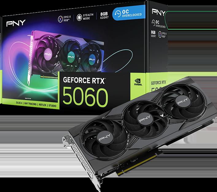 Produktbild PNY GeForce RTX 5060 8GB (8.19 GB)