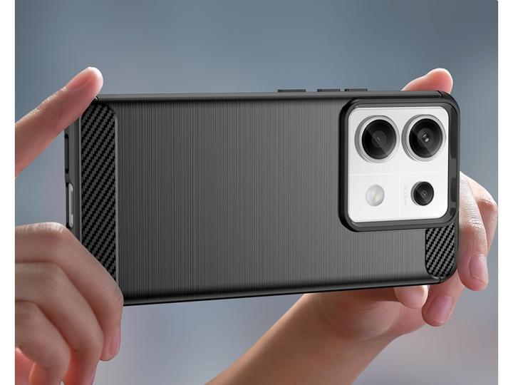 Image du produit Screenguard Étui souple en carbone brossé (Xiaomi Redmi Note 13 Pro 5G)