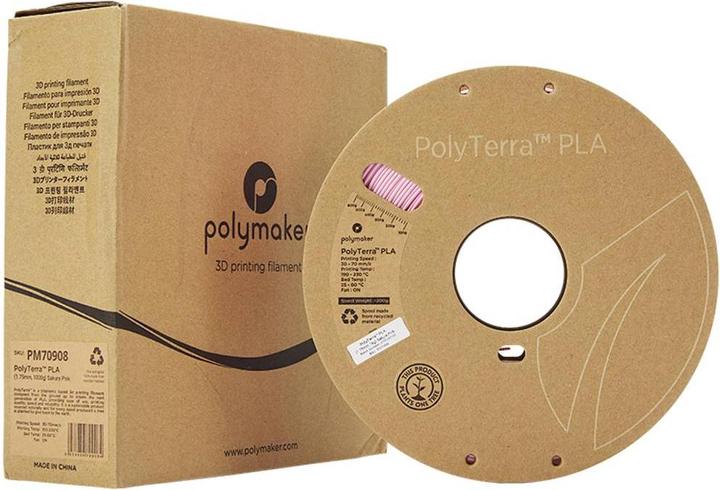 Immagine prodotto Polymaker PolyTerra (PLA, 1.75 mm, 1000 g, Rosa)