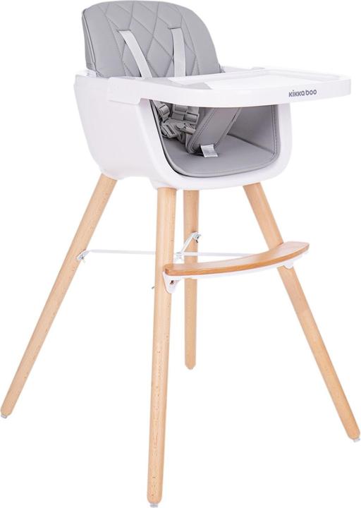 Actual product image Kikkaboo High chair 2 in 1 Woody (Highchair)