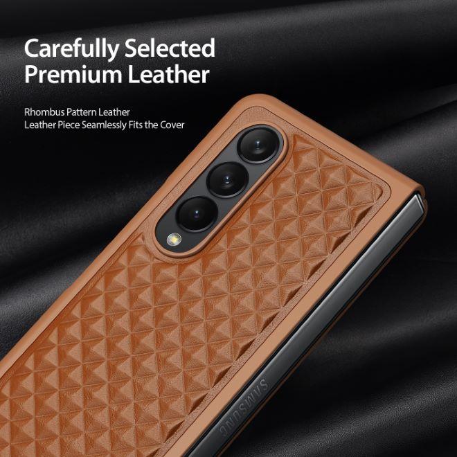 Image du produit Dux Ducis Venice Series Étui en cuir véritable (Samsung Galaxy Z Fold4)