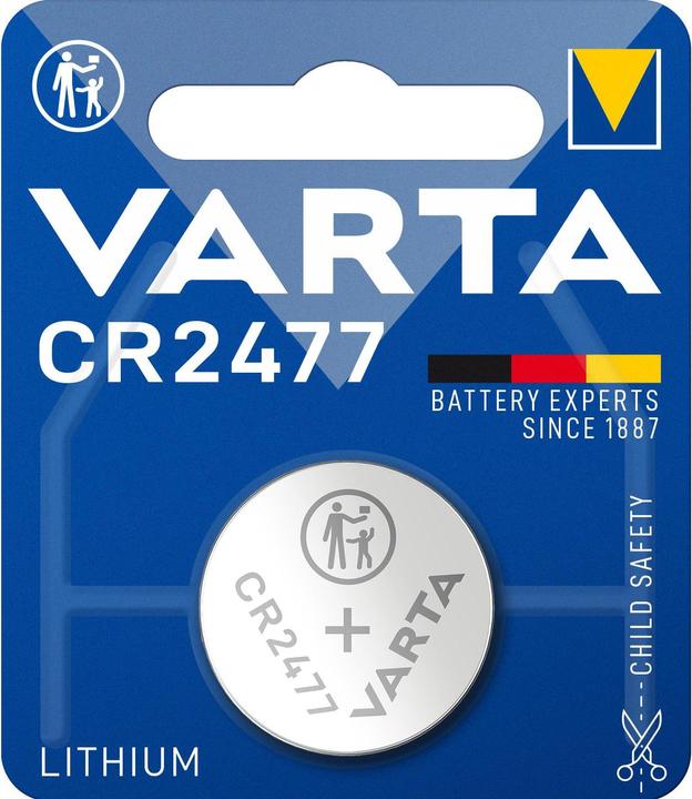 Produktbild Varta Electronic CR2477 (1 Stk., CR2477, 850 mAh)