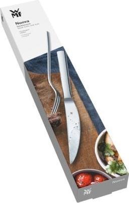 Produktbild WMF Steakbesteck Set Steakmesser Nuova 2tlg Spezialklingenstahl Edelstahl (2 Stück, Besteck Set)