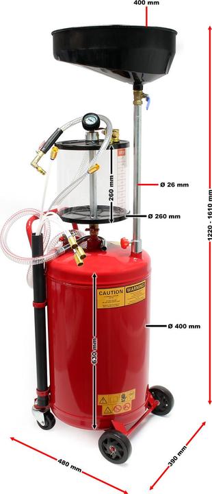 Actual product image Wiltec Oil extractor (Extraction system)