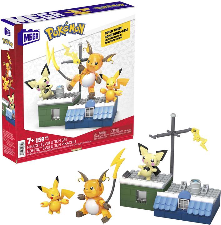 Produktbild MEGA Pokémon Pikachu Evolution Set