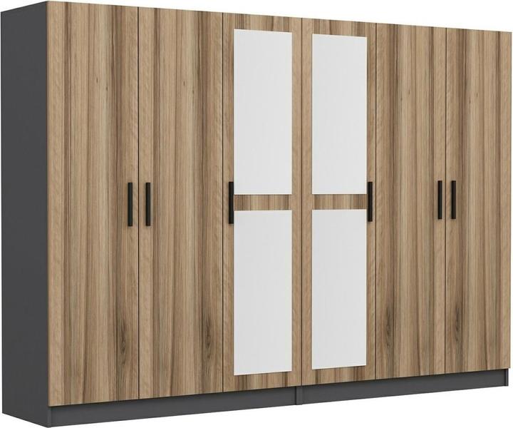 Antracite, Legno di quercia, Specchio