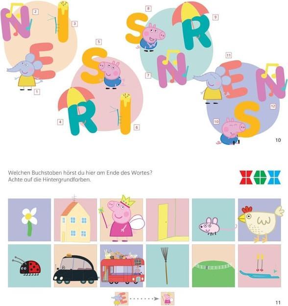 Immagine prodotto mini Buchstabieren Peppa Pig (Tedesco, 2024)