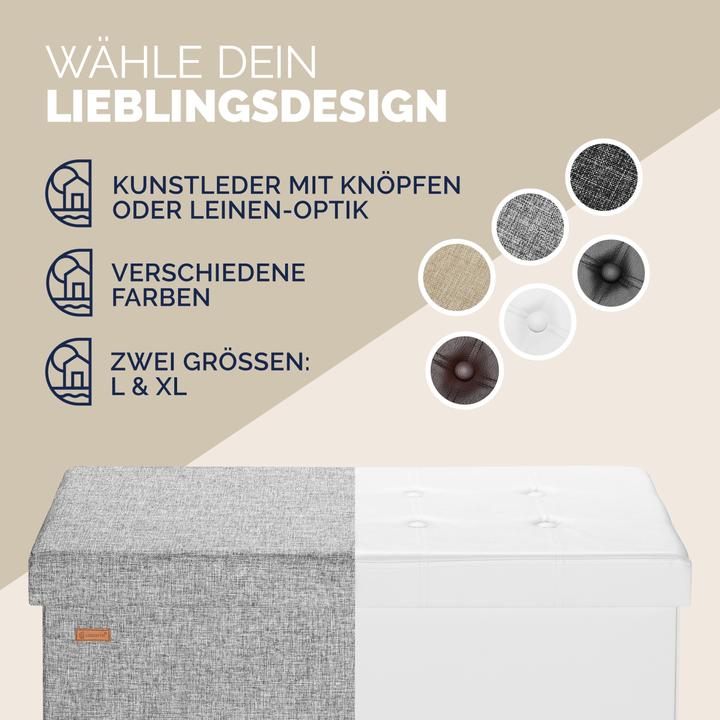 Actual product image Casaria Seat chest (80 cm)