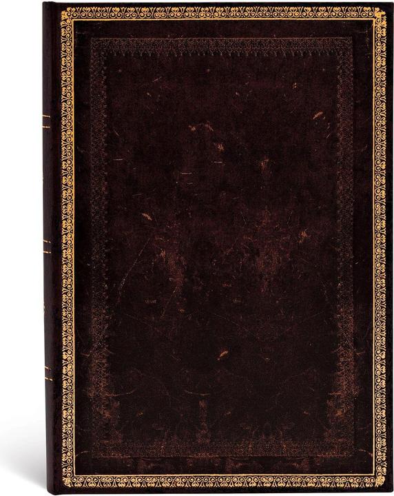 Paperblanks Pelle nera del Marocco (A5, Righe, Copertina rigida)