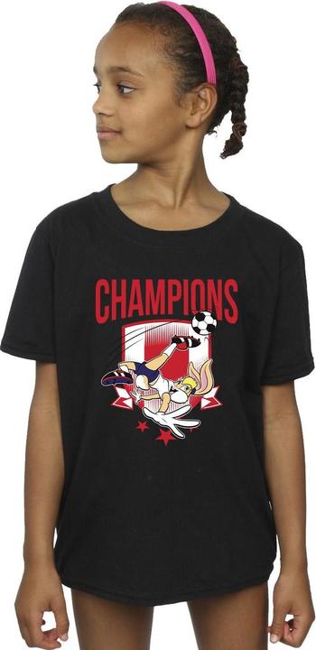 Image du produit Looney Tunes - T-shirt LOLA FOOTBALL CHAMPIONS - Fille (140, 146)