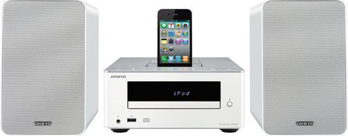 Produktbild Onkyo CS-245 "Colibrino", CD-Mini-System, Ipod Dock, Weiss (CD Player)