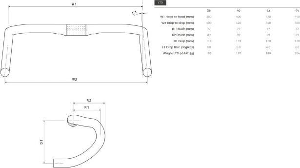 Produktbild 3T Superergo LTD Carbon (31.80 mm)