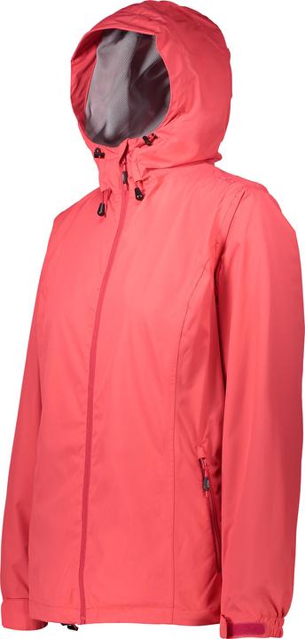 Produktbild CMP Campagnolo Rain Jacket Fix Hood Woman corallo (34, XXS)